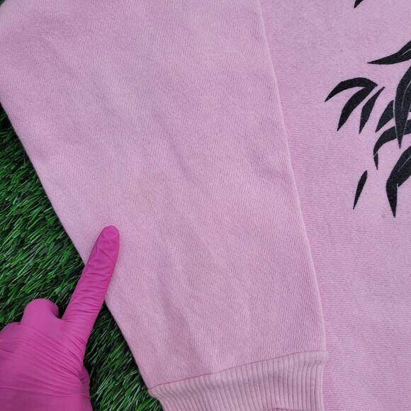 Vintage 1986 Panda Sweatshirt Womens Large 23x25 UNION Made - Picture 7 of 16